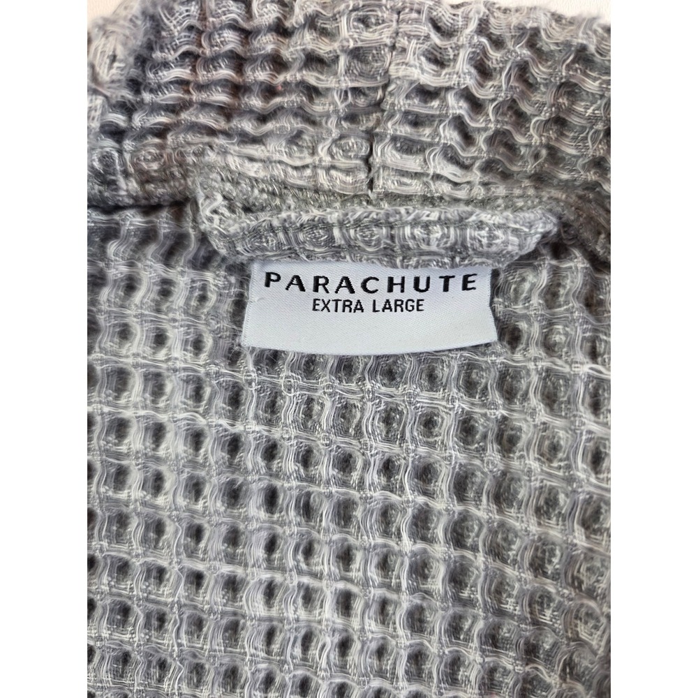 Parachute Waffle Robe in grey, made from 100% Turkish cotton Sz XL Unisex - Picture 5 of 8